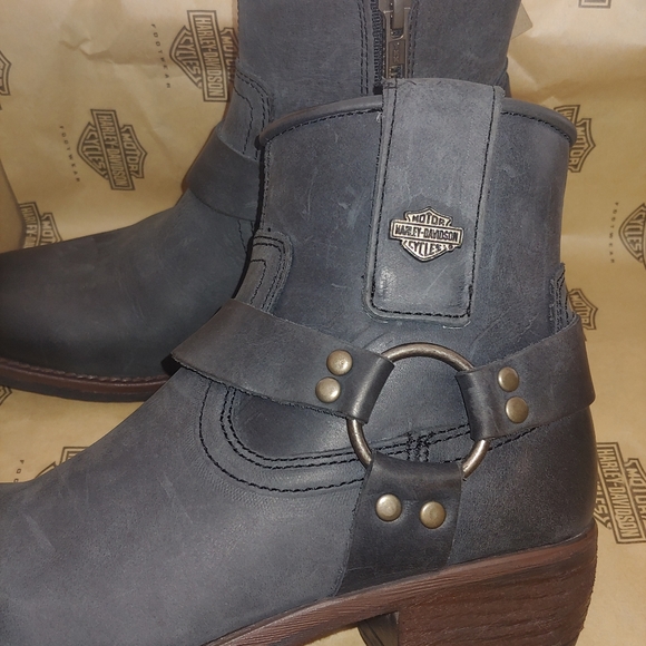 Harley Davidson ankle boots - Picture 3 of 4